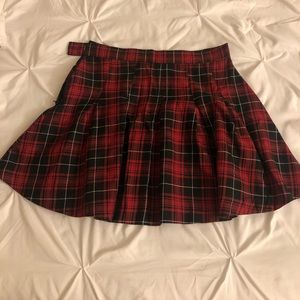 Plaid Skirt